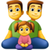Family: Man, Man, Girl Emoji Copy Paste ― 👨‍👨‍👧 - facebook