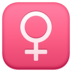 Female Sign Emoji Copy Paste ― ♀️ - facebook