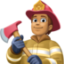 Firefighter: Medium Skin Tone Emoji Copy Paste ― 🧑🏽‍🚒 - facebook