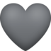 Grey Heart Emoji Copy Paste ― 🩶 - facebook