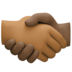 Handshake: Medium-dark Skin Tone, Dark Skin Tone Emoji Copy Paste ― 🫱🏾‍🫲🏿 - facebook