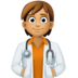 Health Worker: Medium Skin Tone Emoji Copy Paste ― 🧑🏽‍⚕ - facebook