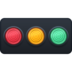 Horizontal Traffic Light Emoji Copy Paste ― 🚥 - facebook