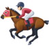Horse Racing: Light Skin Tone Emoji Copy Paste ― 🏇🏻 - facebook