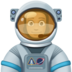 Man Astronaut: Medium-dark Skin Tone Emoji Copy Paste ― 👨🏾‍🚀 - facebook