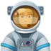 Man Astronaut: Medium Skin Tone Emoji Copy Paste ― 👨🏽‍🚀 - facebook