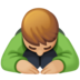 Man Bowing: Medium-light Skin Tone Emoji Copy Paste ― 🙇🏼‍♂ - facebook