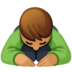 Man Bowing: Medium Skin Tone Emoji Copy Paste ― 🙇🏽‍♂ - facebook