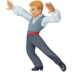 Man Dancing: Medium-light Skin Tone Emoji Copy Paste ― 🕺🏼 - facebook