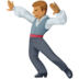 Man Dancing: Medium Skin Tone Emoji Copy Paste ― 🕺🏽 - facebook