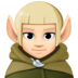 Man Elf: Light Skin Tone Emoji Copy Paste ― 🧝🏻‍♂ - facebook