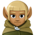 Man Elf: Medium-dark Skin Tone Emoji Copy Paste ― 🧝🏾‍♂ - facebook