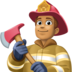 Man Firefighter: Medium Skin Tone Emoji Copy Paste ― 👨🏽‍🚒 - facebook