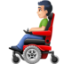 Man In Motorized Wheelchair: Light Skin Tone Emoji Copy Paste ― 👨🏻‍🦼 - facebook