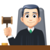 Man Judge: Light Skin Tone Emoji Copy Paste ― 👨🏻‍⚖ - facebook