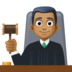 Man Judge: Medium-dark Skin Tone Emoji Copy Paste ― 👨🏾‍⚖ - facebook