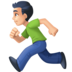 Man Running: Light Skin Tone Emoji Copy Paste ― 🏃🏻‍♂ - facebook