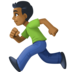 Man Running: Medium-dark Skin Tone Emoji Copy Paste ― 🏃🏾‍♂ - facebook