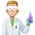 Man Scientist: Medium-light Skin Tone Emoji Copy Paste ― 👨🏼‍🔬 - facebook