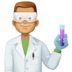 Man Scientist: Medium Skin Tone Emoji Copy Paste ― 👨🏽‍🔬 - facebook