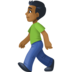 Man Walking: Medium-dark Skin Tone Emoji Copy Paste ― 🚶🏾‍♂ - facebook