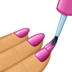 Nail Polish: Medium Skin Tone Emoji Copy Paste ― 💅🏽 - facebook