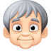 Older Person: Light Skin Tone Emoji Copy Paste ― 🧓🏻 - facebook