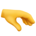 Palm Down Hand Emoji Copy Paste ― 🫳 - facebook