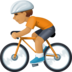 Person Biking: Medium Skin Tone Emoji Copy Paste ― 🚴🏽 - facebook