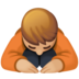 Person Bowing: Medium-light Skin Tone Emoji Copy Paste ― 🙇🏼 - facebook