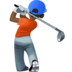 Person Golfing: Dark Skin Tone Emoji Copy Paste ― 🏌🏿 - facebook
