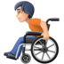 Person In Manual Wheelchair: Light Skin Tone Emoji Copy Paste ― 🧑🏻‍🦽 - facebook