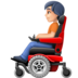 Person In Motorized Wheelchair: Light Skin Tone Emoji Copy Paste ― 🧑🏻‍🦼 - facebook