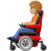 Person In Motorized Wheelchair: Medium-light Skin Tone Emoji Copy Paste ― 🧑🏼‍🦼 - facebook