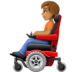 Person In Motorized Wheelchair: Medium Skin Tone Emoji Copy Paste ― 🧑🏽‍🦼 - facebook