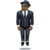 Person In Suit Levitating: Dark Skin Tone Emoji Copy Paste ― 🕴🏿 - facebook
