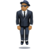 Person In Suit Levitating: Medium-dark Skin Tone Emoji Copy Paste ― 🕴🏾 - facebook