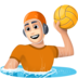 Person Playing Water Polo: Light Skin Tone Emoji Copy Paste ― 🤽🏻 - facebook