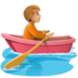 Person Rowing Boat: Medium-light Skin Tone Emoji Copy Paste ― 🚣🏼 - facebook