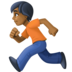 Person Running: Medium-dark Skin Tone Emoji Copy Paste ― 🏃🏾 - facebook