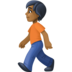 Person Walking: Medium-dark Skin Tone Emoji Copy Paste ― 🚶🏾 - facebook
