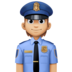 Police Officer: Medium-light Skin Tone Emoji Copy Paste ― 👮🏼 - facebook