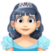 Princess: Light Skin Tone Emoji Copy Paste ― 👸🏻 - facebook