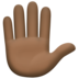 Raised Hand: Dark Skin Tone Emoji Copy Paste ― ✋🏿 - facebook