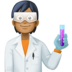 Scientist: Medium-dark Skin Tone Emoji Copy Paste ― 🧑🏾‍🔬 - facebook