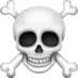 Skull And Crossbones Emoji Copy Paste ― ☠️ - facebook