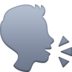 Speaking Head Emoji Copy Paste ― 🗣️ - facebook