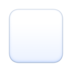 White Medium Square Emoji Copy Paste ― ◻️ - facebook