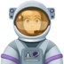 Woman Astronaut: Light Skin Tone Emoji Copy Paste ― 👩🏻‍🚀 - facebook