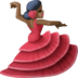 Woman Dancing: Dark Skin Tone Emoji Copy Paste ― 💃🏿 - facebook
